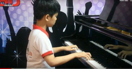 Gia Bách - Học viên lớp Piano