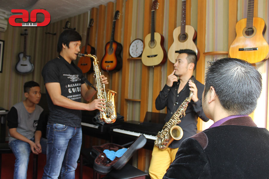 Khóa dạy học kèn Saxophone - Số 1 Hà Nội về chất lượng dạy