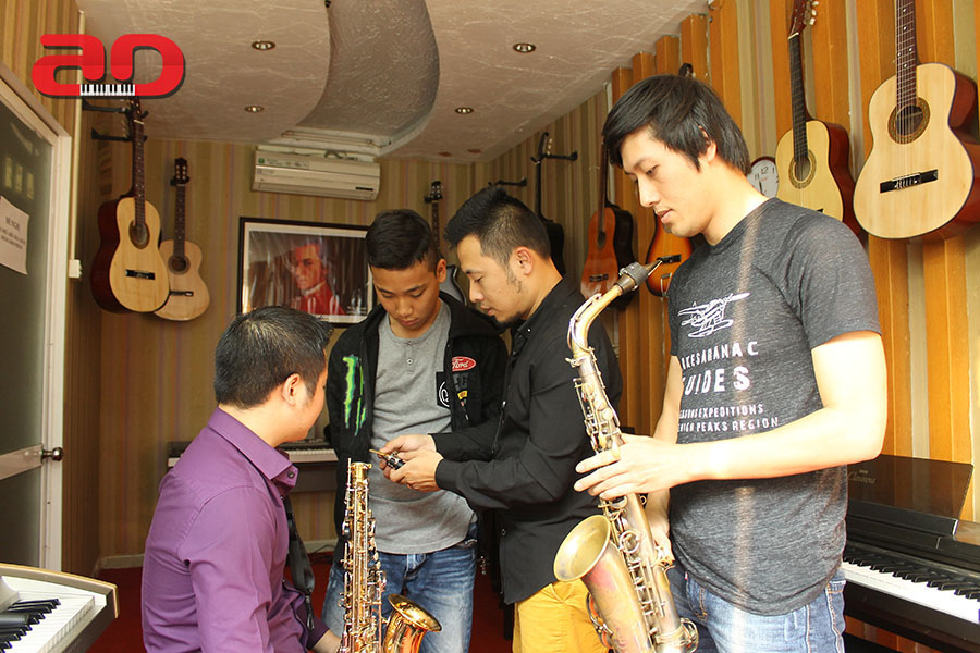Khóa dạy học kèn Saxophone - Số 1 Hà Nội về chất lượng dạy